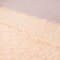 Beige Poly-Cotton Embroidery Eyelet Floral Scallop Rhinestone Woven Fabric By the Yard